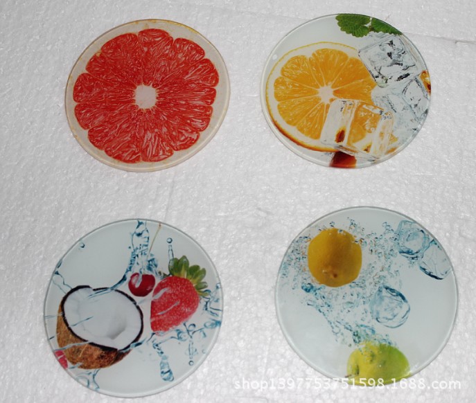 創(chuàng)意圓形玻璃杯墊 從婚慶佳禮到家居點(diǎn)睛的多面手